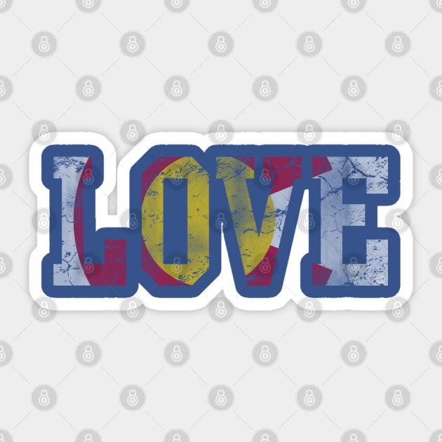 Love Colorado Sticker by E